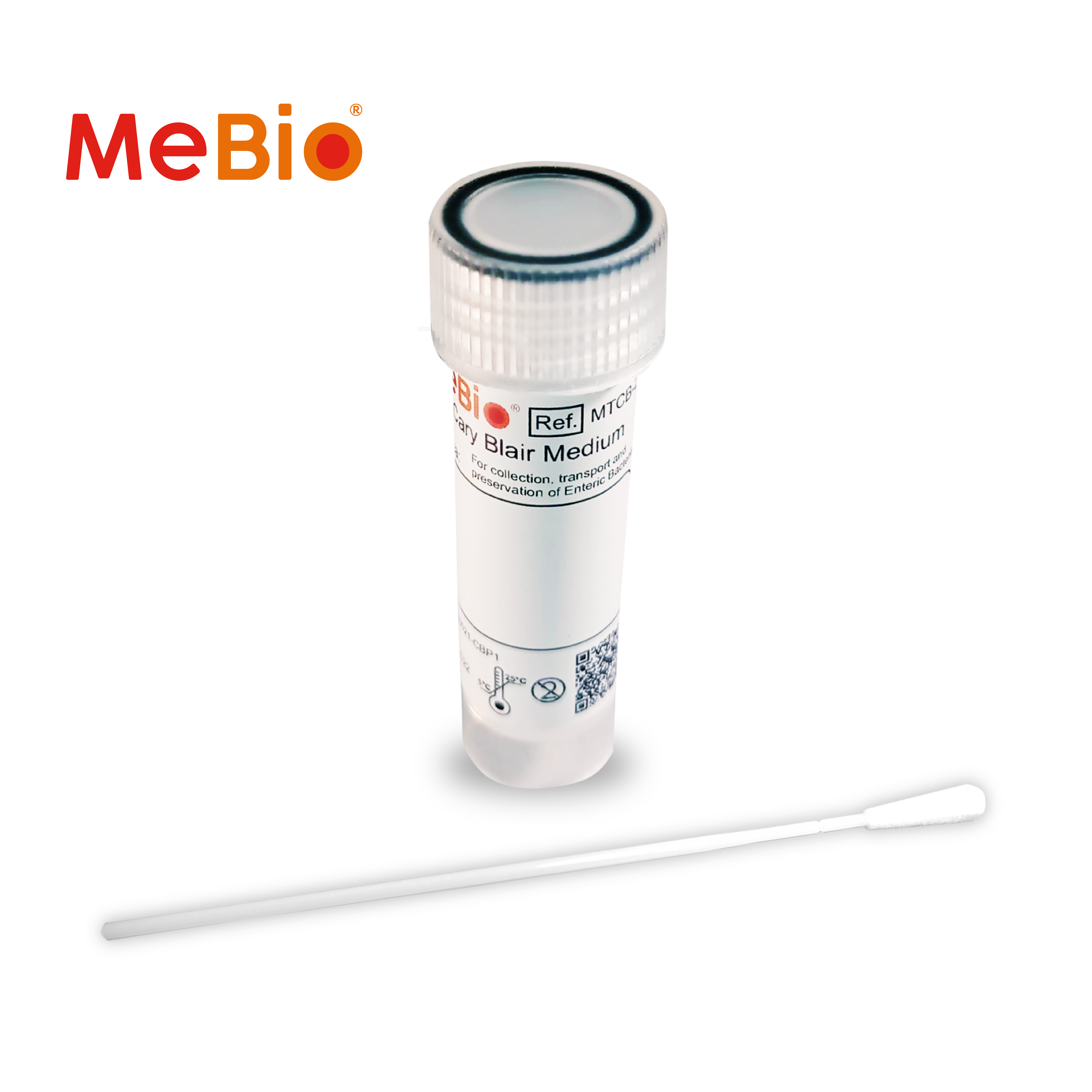 Medio Cary-Blair con Hisopo